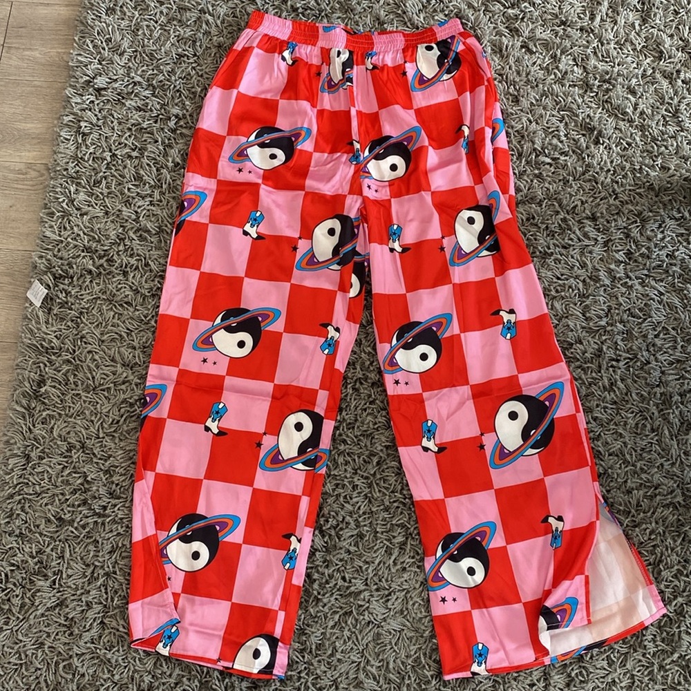 LALA Red and Pink Checkered Set - Picture 3 of 3